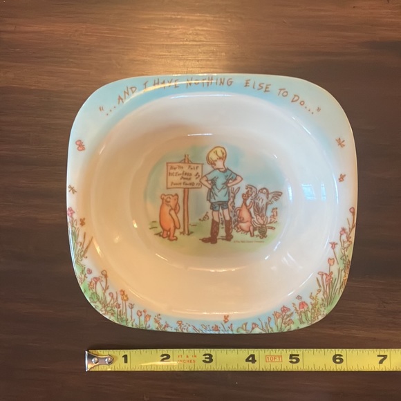 Vintage Selandia Designs Winnie the Pooh Pair of Small Cereal Bowls - Picture 7 of 7